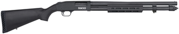 Picture of Mossberg 590S, Optic Ready, Pump Action, 12 Gauge, 3" Chamber, 20" Barrel, Matte Blued Finish, Synthetic Stock, Bead Sight, Receiver Milled for Shield RMSc Pattern Micro Dot Sights, 13 Rounds, Cycles 1.75", 2.75", or 3" 51604