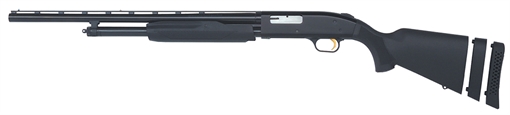 Picture of Mossberg 59822 500 Youth 20 Gauge 22" 5+1 3" Blued Fixed w/Spacers Stock Black Left Youth/Compact Hand 015813598224