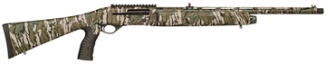 Picture of Mossberg SA-20 Tactical Turkey 20 Gauge Semi-Auto 3" 4+1 22" Mossy Oak Greenleaf Vent Rib Barrel, Picatinny Rail Receiver, Mossy Oak Greenleaf Mossy Oak Greenleaf Synthetic Stock, Right Hand 75799