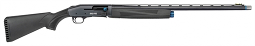 Picture of Mossberg 940 Super Bantam Full Size 12 Gauge Semi-Auto 3" 4+1 26" Matte Blued Vent Rib Barrel, Tungsten Gray w/Blue Accents Stainless Steel Receiver, Adjustable Black Synthetic Stock, Right Hand 85159