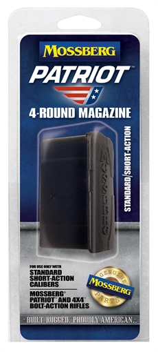 Picture of Mossberg Drop Box Magazine Patriot 5rd 6.5 Creedmoor/308 Win/7mm-08 Rem/243 Win Fits Mossberg 4x4 Short Action Black Polymer 95347