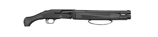 Picture of Mossberg 990 AfterShock 12 Gauge Semi-Auto 3" 5+1 14.75" Matte Blued Barrel, Strapped w/M-LOK Forend, Matte Blued Receiver, Black Synthetic Aftershock Grip, Ambidextrous 83001