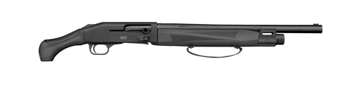Picture of Mossberg 990 AfterShock 12 Gauge Semi-Auto 3" 5+1 18.50" Matte Blued Barrel, Strapped w/M-LOK Forend, Matte Blued Receiver, Black Synthetic Aftershock Grip, Ambidextrous 83002