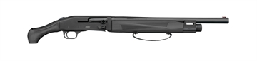 Picture of Mossberg 990 AfterShock 12 Gauge Semi-Auto 3" 5+1 18.50" Matte Blued Barrel, Strapped w/M-LOK Forend, Matte Blued Receiver, Black Synthetic Aftershock Grip, Ambidextrous 83002