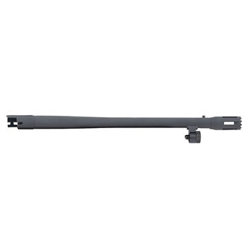 Picture of Mossberg OEM 12 Gauge 18.50" Security Barrel w/Bead Sight, Cylinder Bore, Breacher & Matte Blued Finish, For Use w/Mossberg 500 & Maverick 88 6-Shot Models 90017