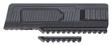 Picture of MOSSBERG FOREND FLEX TACTICAL TRI-RAIL W/ACCY TOUCHPAD BLACK 95213
