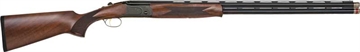 Picture of Mossberg Gold Reserve II Black, Over/Under, 20 Gauge, 3" Chamber, 30" Vent Rib Barrel, Scroll Engraved Polished Receivers with Gold Inlay , Polished Blue Barrels, Sport Set Chokes (5 Total), Walnut Stock, Bead Sight, 2 Rounds 75481