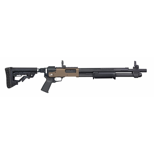 Picture of MOSSBERG M590R 12GA 18.5 BLK/FDE 6+1 50233 015813502337