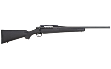 Picture of Mossberg Patriot Carbine 300 Win Mag 5+1 20" Matte Blued Threaded Bull Barrel, Matte Blued Drilled & Tapped Receiver, Fixed Black Synthetic Stock 28234