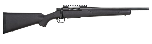 Picture of Mossberg Patriot Carbine 308 Win 5+1 16.25" Matte Blued Threaded Bull Barrel, Matte Blued Picatinny Rail Receiver, Black Fixed Synthetic Stock 28229