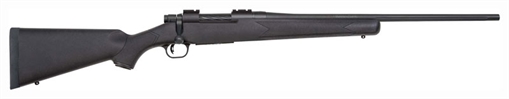 Picture of Mossberg Patriot Full Size 25-06 Rem 5+1 22" Matte Blued Fluted Barrel, Drilled & Tapped Matte Blued Stainless Steel Receiver, Walnut Fixed Stock, Right Hand 27877