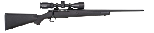 Picture of Mossberg Patriot Bolt 30-06 Springfield 5+1 22" Black Synthetic Stock Blued Right Hand Vortex Crossfire II 3-9x40mm Fluted Barrel 27935