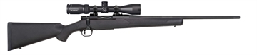 Picture of Mossberg Patriot Bolt 30-06 Springfield 5+1 22" Black Synthetic Stock Blued Right Hand Vortex Crossfire II 3-9x40mm Fluted Barrel 27935