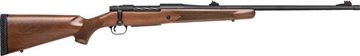 Picture of Mossberg Patriot Full Size 300 Win Mag 3+1 24" Matte Blued Fluted Threaded Barrel, Drilled & Tapped Matte Blued Stainless Steel Receiver, Walnut Fixed Stock, Right Hand 28121