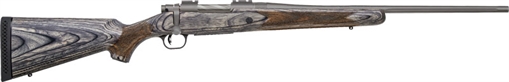 Picture of Mossberg Patriot, TALO, Bolt Action Rifle, 350 Legend, 22" Fluted Barrel, Cerakote Finish, Silver, Gray Laminate Stock, 4 Rounds 28195