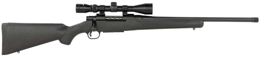 Picture of Mossberg Patriot Full Size 400 Legend 4+1 20" Matte Blued Fluted Threaded Barrel, Drilled & Tapped Matte Blued Stainless Steel Receiver, Black Fixed Synthetic Stock 3-9x40mm Duplex, Right Hand 28212