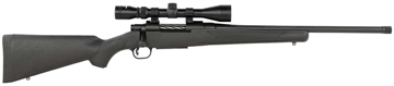 Picture of Mossberg Patriot Full Size 400 Legend 4+1 20" Matte Blued Fluted Threaded Barrel, Drilled & Tapped Matte Blued Stainless Steel Receiver, Black Fixed Synthetic Stock 3-9x40mm Duplex, Right Hand 28212