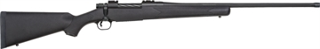 Picture of Mossberg Patriot Full Size 7mm Rem 3+1 24" Matte Blued Fluted Threaded Barrel, Drilled & Tapped Matte Blued Stainless Steel Receiver, Black Fixed Synthetic Stock, Right Hand 28131