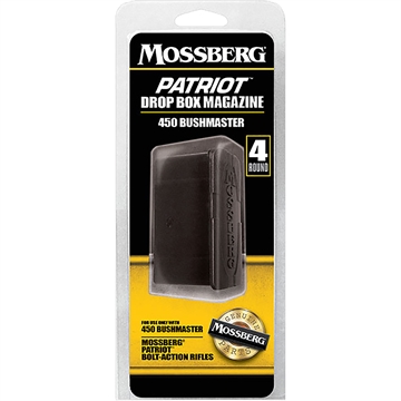 Picture of Mossberg Drop Box Magazine Patriot 4rd 450 Bushmaster Bolt Action Black 95037