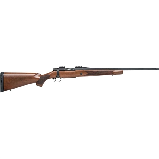 Picture of Mossberg Patriot Full Size 400 Legend 4+1 20" Matte Blued Threaded Barrel, Matte Blued Drilled & Tapped Stainless Steel Receiver, Fixed Walnut Stock, Right Hand 28176