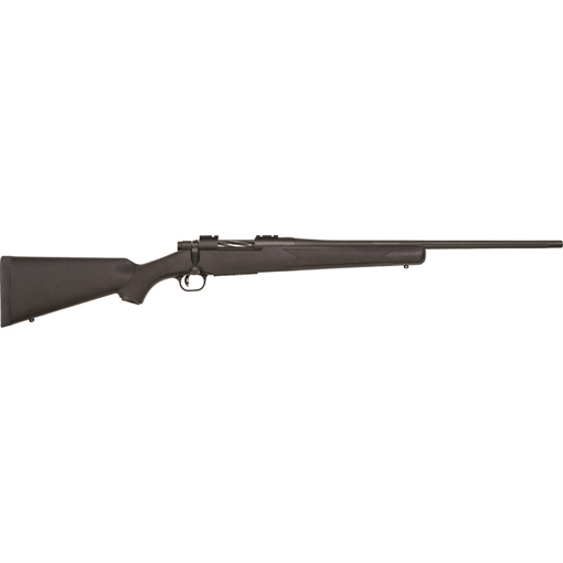 Picture of Mossberg Patriot Full Size 6.5 Creedmoor 5+1 22" Matte Blued Fluted Barrel, Matte Blued Stainless Steel Receiver Drilled & Tapped, Black Fixed Synthetic Stock, Right Hand 27909