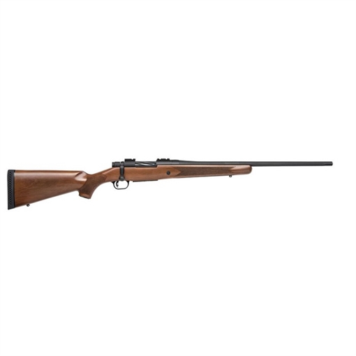 Picture of Mossberg Patriot Full Size 6.5 Creedmoor 5+1 22" Matte Blued Fluted Barrel, Drilled & Tapped Matte Blued Stainless Steel Receiver, Fixed Walnut Stock, Right Hand 28026