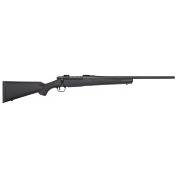 Picture of Mossberg Patriot Full Size 270 Win 5+1 22" Matte Blued Fluted Barrel, Drilled & Tapped Matte Blued Stainless Steel Receiver, Fixed Synthetic Stock, Right Hand 27884