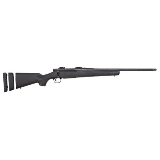 Picture of Mossberg Patriot Youth Bolt 243 Win 20" 5+1 Synthetic Black Stk Blued 015813278393 -