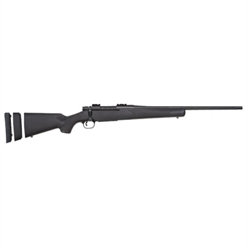 Picture of Mossberg Patriot Youth Bolt 243 Win 20" 5+1 Synthetic Black Stk Blued 015813278393 -