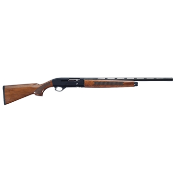 Picture of Mossberg SA-20 Compact Bantam, Semi-automatic Shotgun, 20 Gauge, 3" Chamber, 24" Barrel, Sport Set (5 Total) Chokes, Black, Walnut Stock, Bead Sights, 4Rd 75793