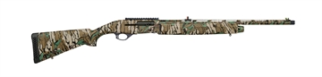 Picture of Mossberg SA-410 Turkey 410 Gauge Semi-Auto 3" 4+1 22" Mossy Oak Greenleaf Vent Rib Steel Barrel, Mossy Oak Greenleaf Picatinny Rail Receiver, Fixed Mossy Oak Greenleaf Synthetic Stock 75809