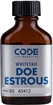 Picture of Code Blue Doe Estrous Deer Attractant 1oz Bottle OA1001