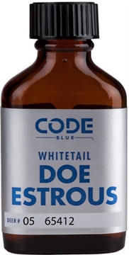 Picture of Code Blue Doe Estrous Deer Attractant 1oz Bottle OA1001