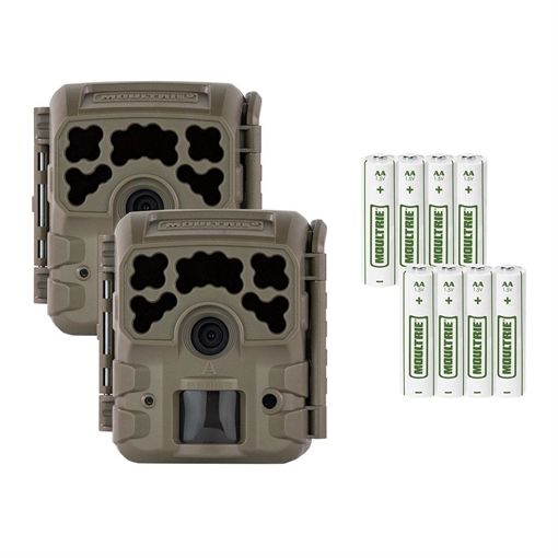 Picture of Moultrie MCG14074 Micro-32i Kit Green 32MP Resolution MicroSD Card Slot/Up to 32GB Memory 2 Pack MCG14074 MCG-14074