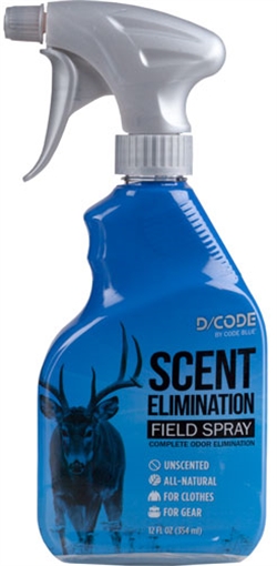 Picture of Code Blue Field Spray Scent Eliminator Odorless 12 oz Trigger Spray OA1310