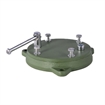 Picture of Brownells GUNSMITH BENCH VISE, DIRECT MOUNT ROTARY BASE, GREEN 103 120 103 120 103 120