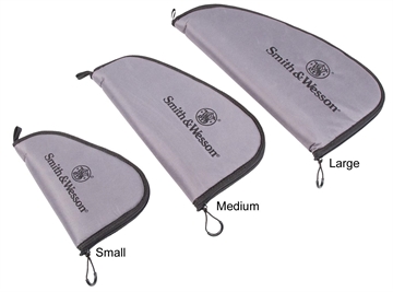 Picture of M&P Accessories Defender Handgun Case Small Black/Gray Holds Handgun Nylon 110018