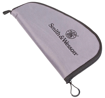 Picture of M&P Accessories Defender Handgun Case Medium Black/Gray Holds Handgun Nylon 110019