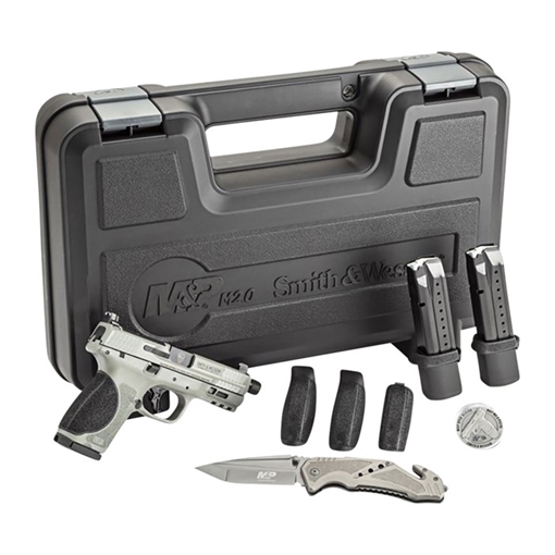 Picture of Smith & Wesson M&P M2.0 COMP 9MM LUGER 4.6'' BBL (2)23RD & (1)15RD MAG KIT 13625