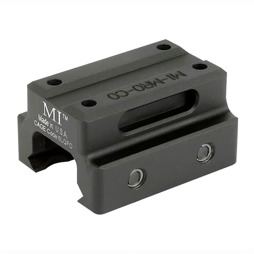 Picture of Midwest Industries ABSOLUTE COWITNESS TRIJICON MRO OPTIC MOUNT, BLACK MI-MRO-CO