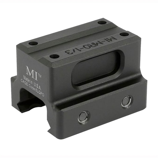 Picture of Midwest Industries LOWER 1/3 TRIJICON MRO OPTIC MOUNT, BLACK MI-MRO-1/3