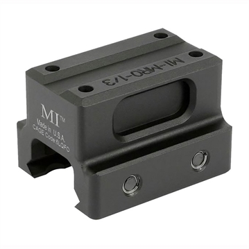 Picture of Midwest Industries LOWER 1/3 TRIJICON MRO OPTIC MOUNT, BLACK MI-MRO-1/3