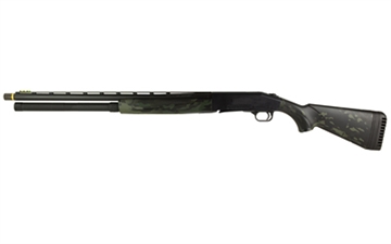 Picture of Mossberg 940, Jerry Miculek Pro Series, Semi-automatic, 12 Gauge, 3" Chamber, 24" Vent Rib Barrel, Tungsten Finish, Multi Cam Synthetic Stock, Front Fiber Optic Sight, Optic Ready (Shield RMSc Footprint), 9 Round 85166