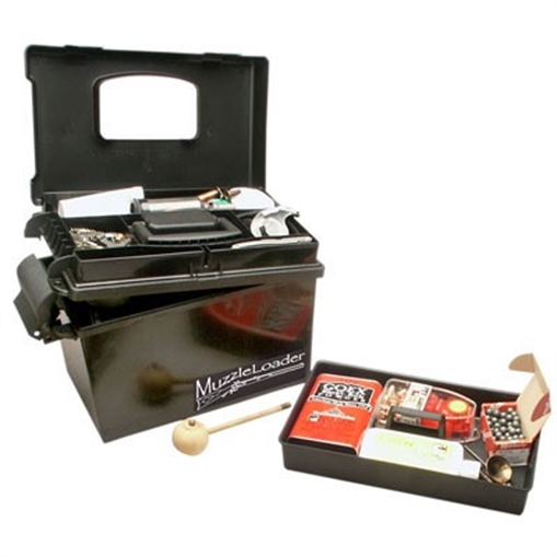 Picture of MTM Case-Gard Muzzleloader Dry Box Water/Weather Resistant Black Plastic 15 x 8.8 x 9.4" ML140