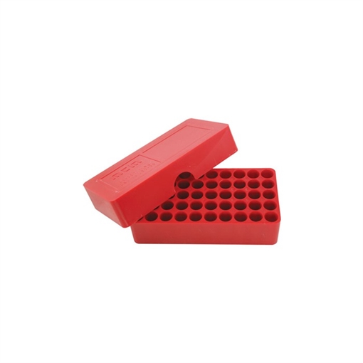 Picture of Chadwick & Trefethen MTM J-50 ROUND AMMO BOX 38-357, RED J-50-38-30