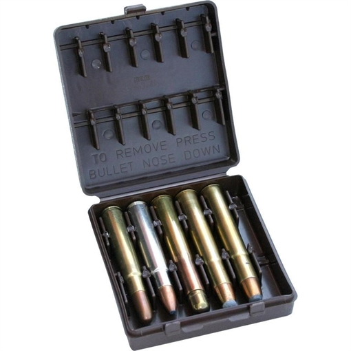 Picture of MTM African Big Game Ammo Wallets Carrier 378 Wby - 500 Nitro Brown BUF-10-70