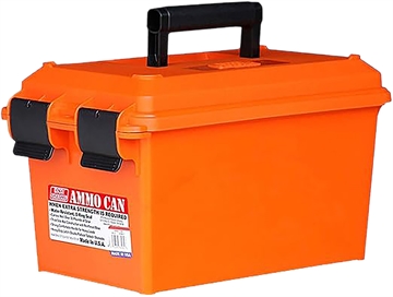 Picture of MTM Case-Gard Ammo Can Orange Polypropylene AC35
