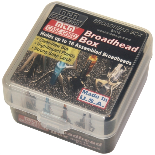 Picture of MTM Broadhead Storage Box Clear BH16