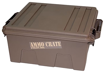 Picture of MTM Case-Gard Ammo Crate Utility Box Dark Earth Polypropylene ACR872