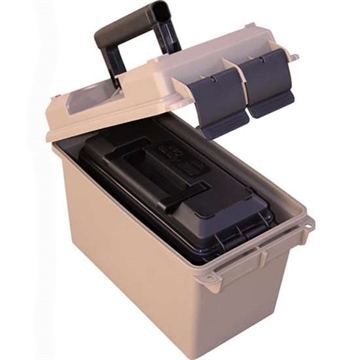 Picture of MTM AMMO CAN 50 CAL AND 30 CAL CAN COMBO DARK EARTH 7.4 L X 13.5 W X 8.5 H ( 6 PER CASE) ACIC6
